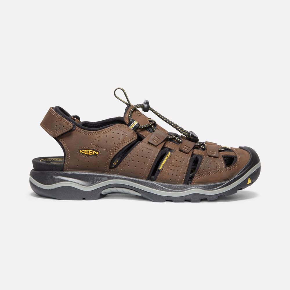 Sandalias Trekking Keen Mexico Marrom - Hombre Rialto Ii - LJ0397826